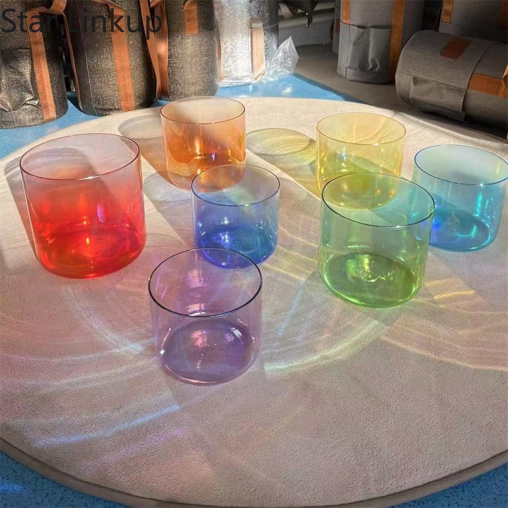 Healing Crystal Set - ชุดขันคริสตัลคุณภาพสูง Star Linkup 7 ชิ้น ชุดขันทำมือสำหรับจักระ