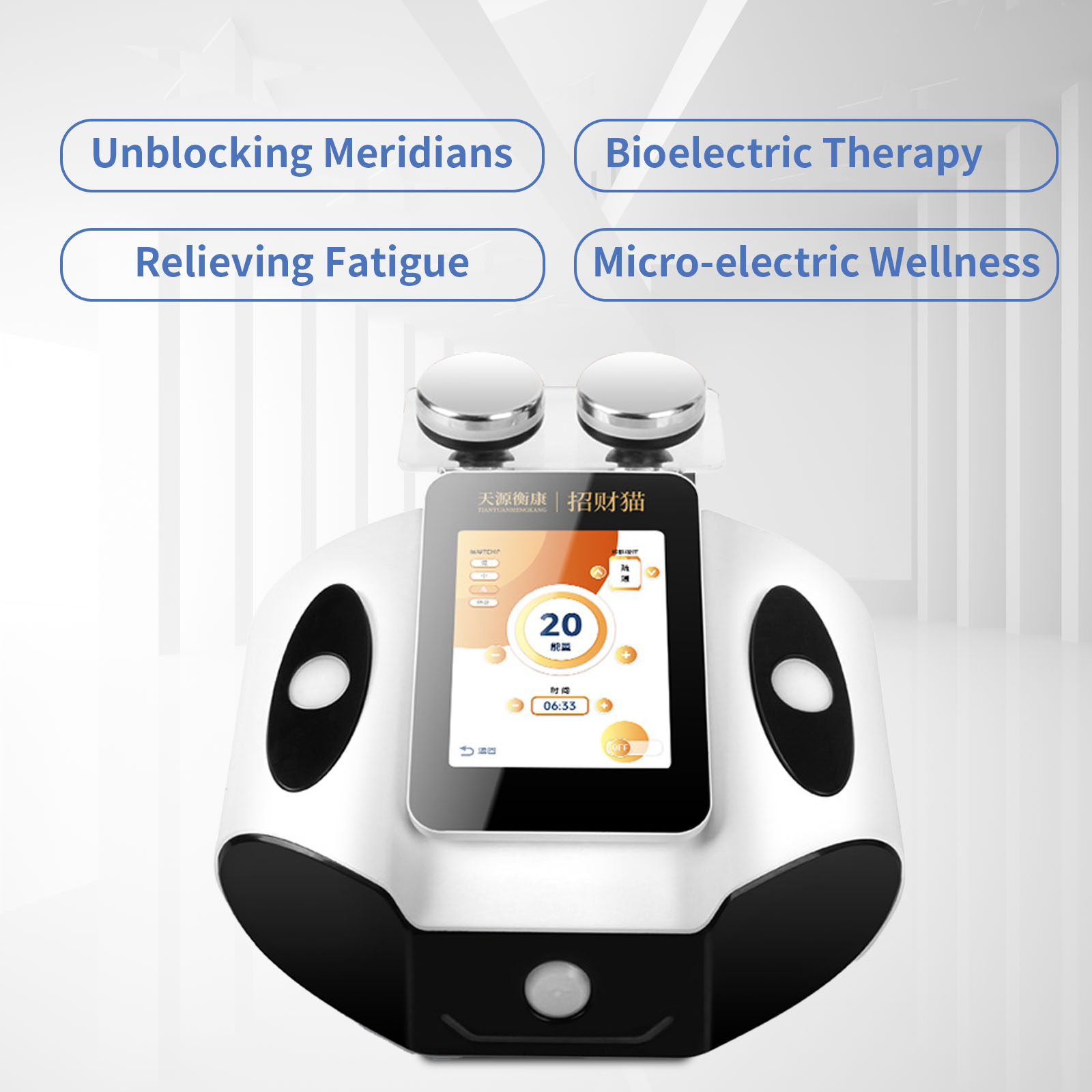 Health Wellness & Psychology - เครื่องวัดเส้นลมปราณไฟฟ้าชีวภาพ สำหรับการวินิจฉัยสุขภาพ การขูด การนวดแบบกัวซา ใช้ในร้านเสริมสวย เพื่อสุขภาพและความงาม