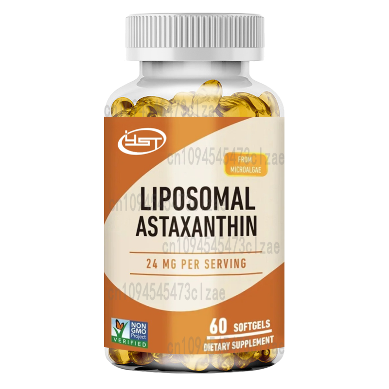 Health Wellness & Psychology - Liposomal Astaxanthin - รองรับสุขภาพดวงตา, โรคหัวใจและหลอดเลือด, ข้อต่อและผิวหนังเช่นกันภูมิคุ้มกันและเร่งการเผาผลาญ