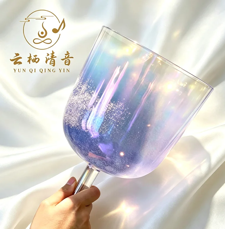 Healing Crystal Set - YUNQIQINGYIN Crystal Soul Sand Surround Indigo