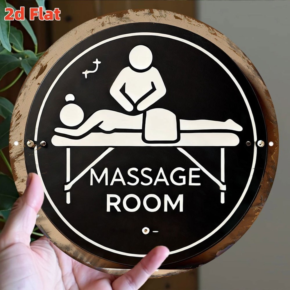 Health Wellness And Spa - 2D แบน,พิมพ์ความละเอียดสูง,กันน้ําและกันฝุ่น,Health Centers-ที่ไม่ซ้ํากันสปาของขวัญ & Health Day